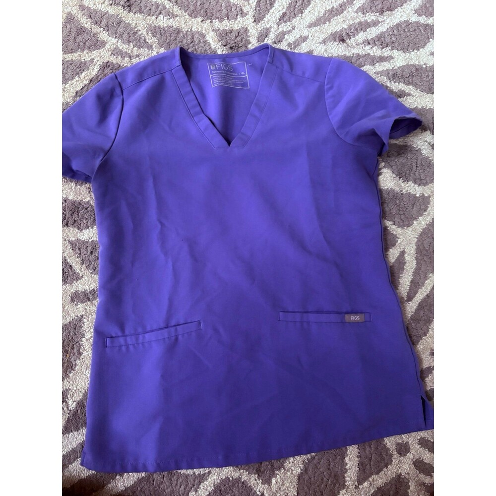 Purple Figs Technical Collection Scrub Top